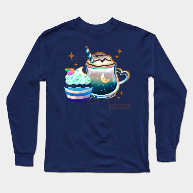 The Deadly Midnight Snack Long Sleeve T-Shirt by magsterarts